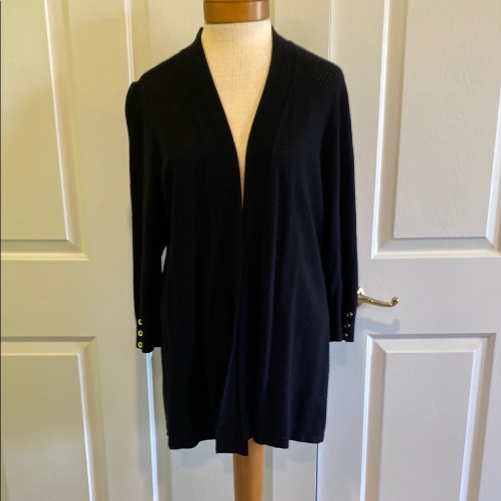 Stylish Black Women's Cardigan